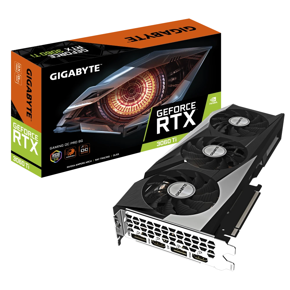 Gigabyte GeForce RTX 3060 Ti GAMING OC PRO 8G  (Rev. 3.0)